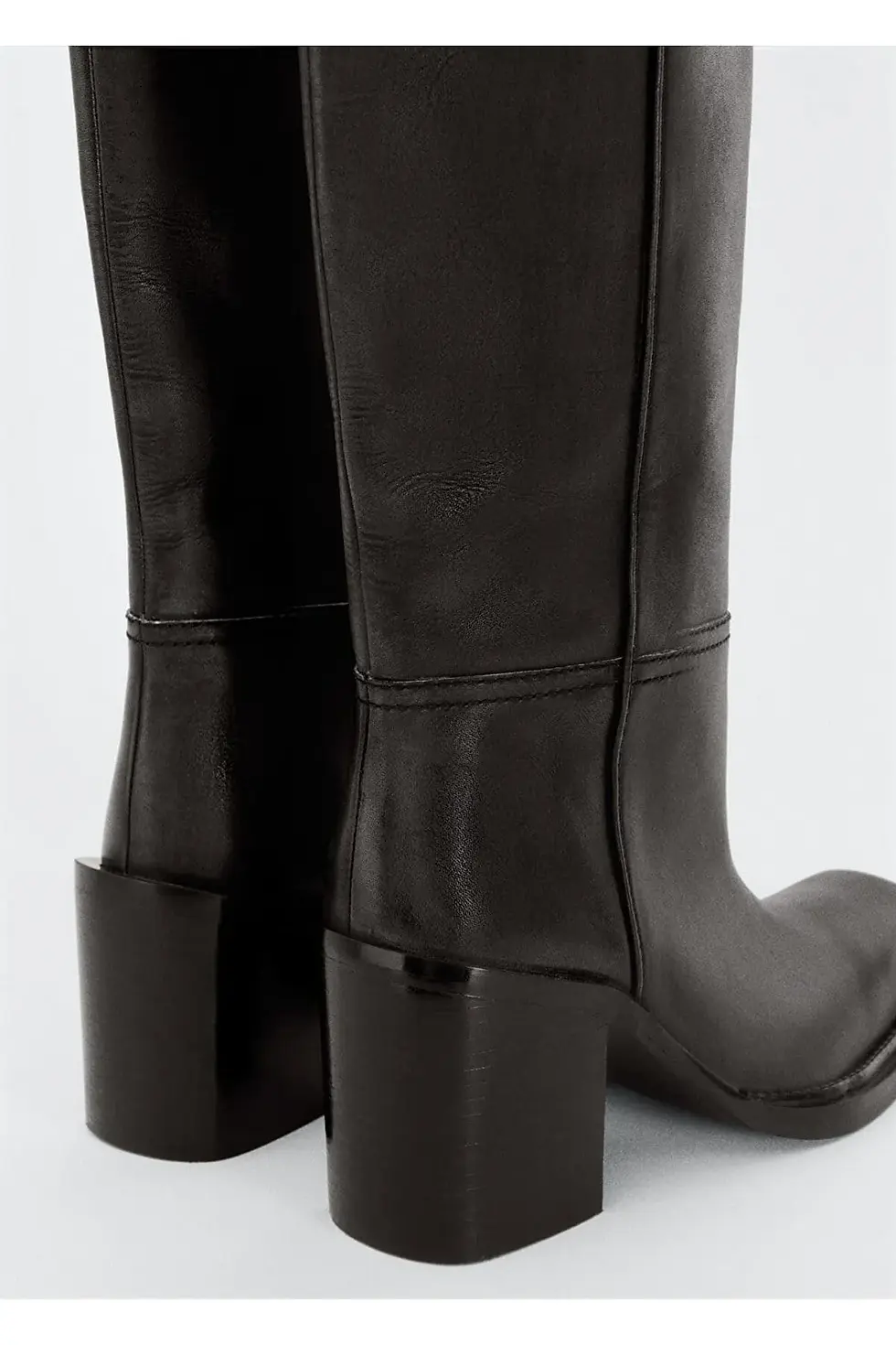 Thumbnail: MANGO Uzun deri çizme