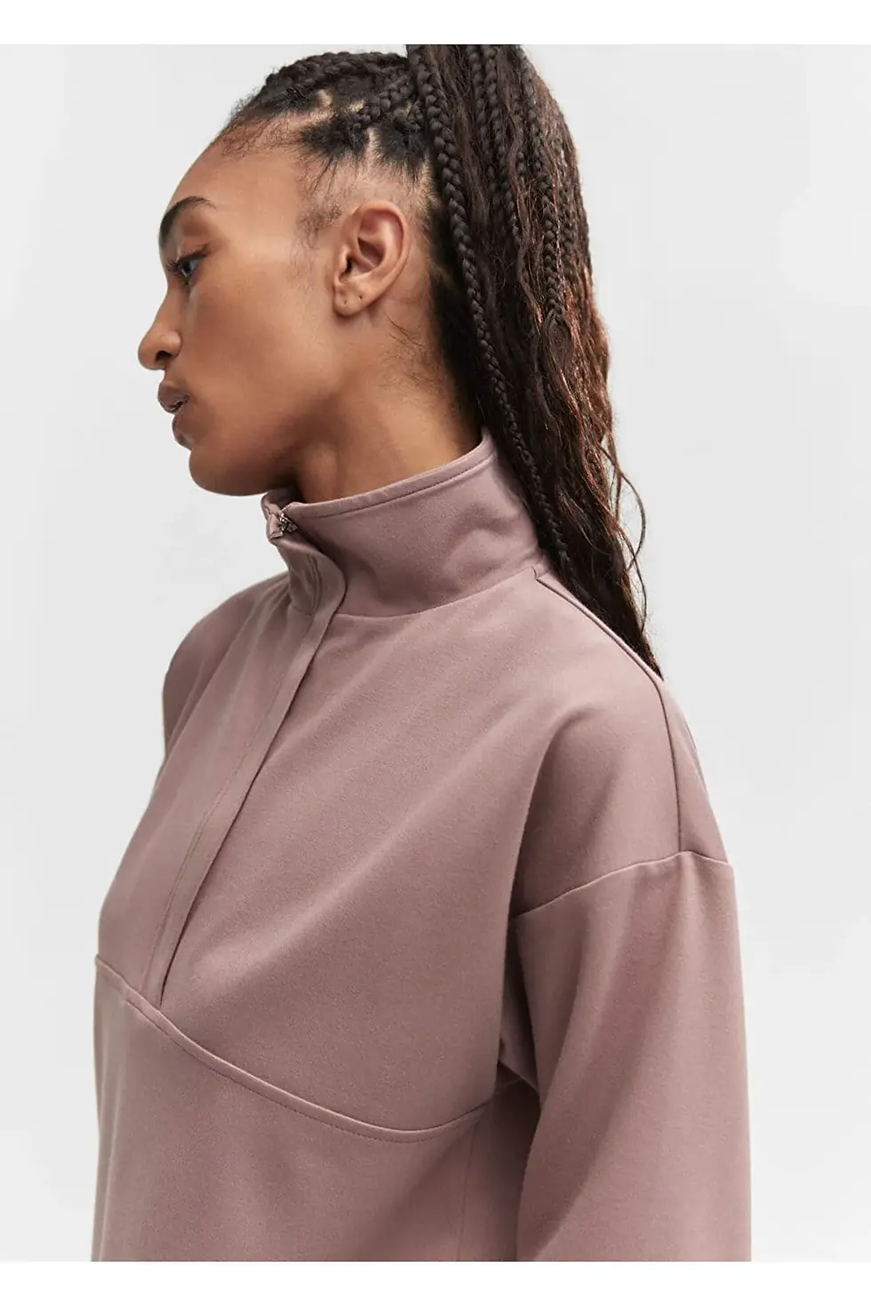 Миниатюра: Mango Fermuarlı yüksek yaka sweatshirt