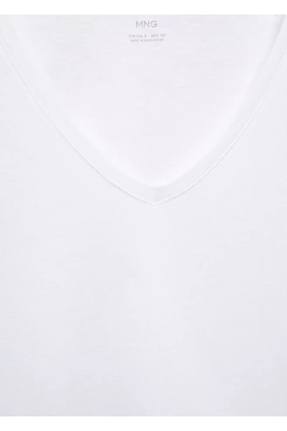 Thumbnail: MANGO V yakalı pamuklu tişört