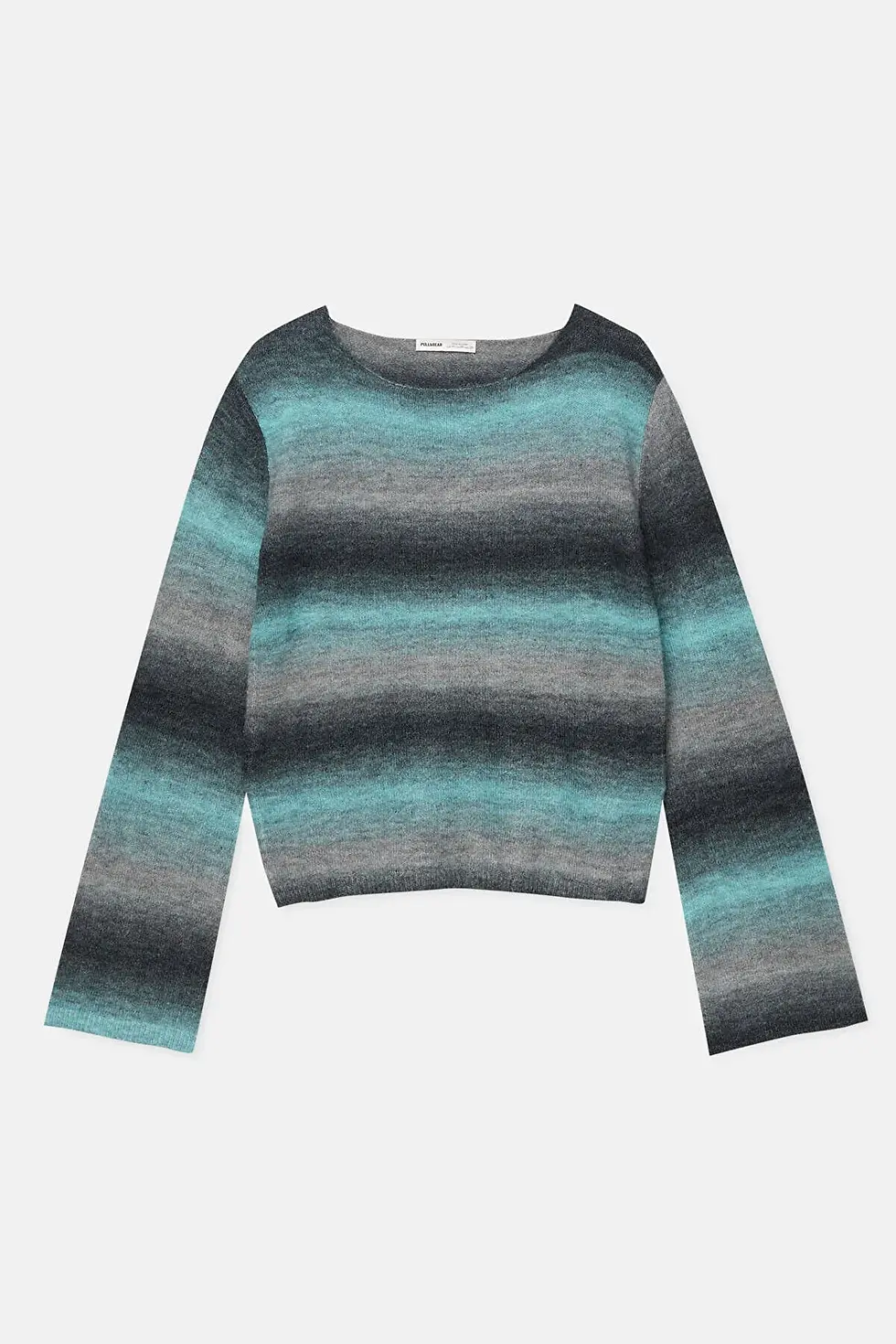 Thumbnail: Pull & Bear Ombre çizgili triko kazak