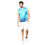 Thumbnail: Man in blue sleeveless shirt and white shorts