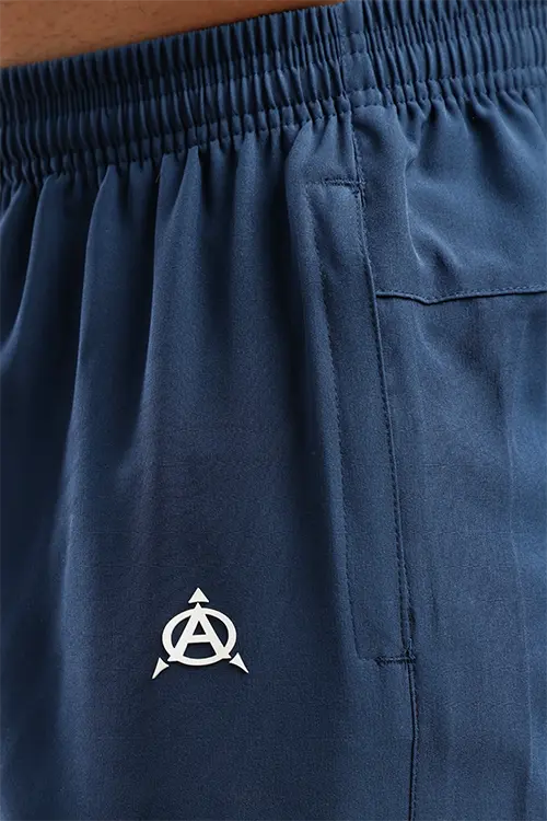 Men Regular Fit Athlete NS Lycra Track Pant Airforce C-T30