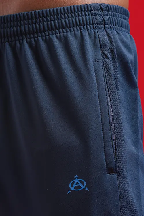 Men NS Terry Athlete Track Pant Navy- C-T40