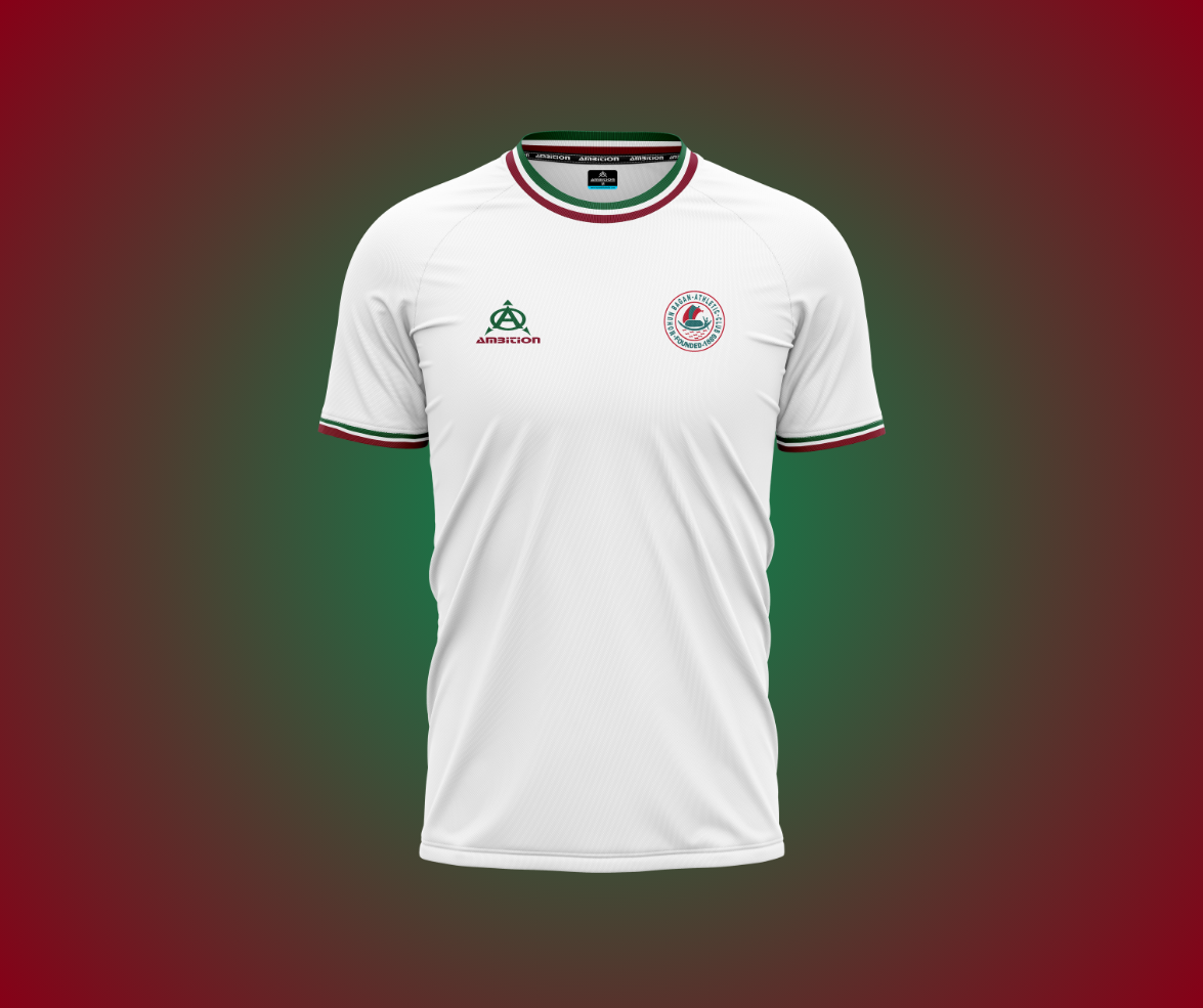 White Mohun Bagan Athletic Club jersey