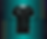 Black and teal Argo Flo football jersey