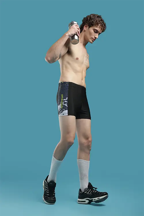 Men Graphic Compression Trunk- EC37-CT03