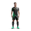 Thumbnail: Male model in black and green soccer jersey