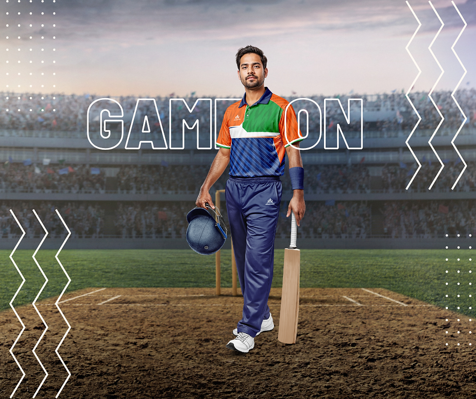 Cricket Set HALF SLEEVE Premium Base Cut(AFCSH#A15)