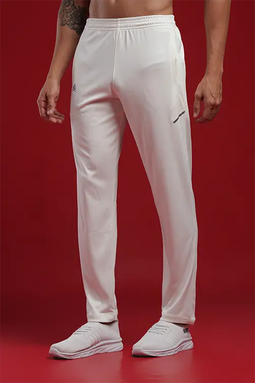 Men cricket white Trousers - CT110