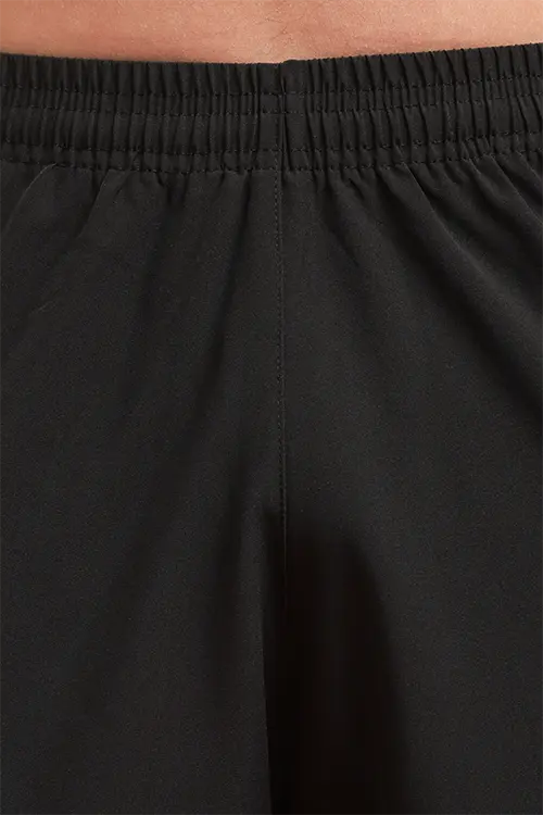 Men Relaxed Fit Black Athlete NS Training Shorts 15%-ES45