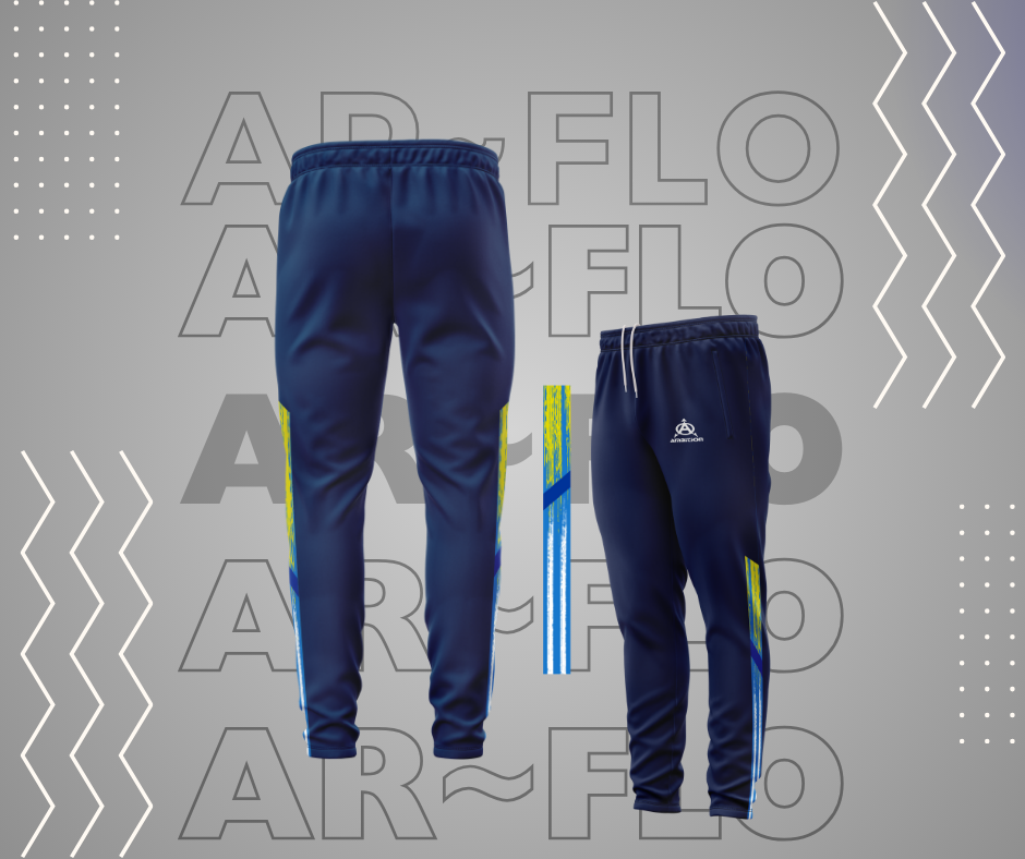 Thumbnail: Navy blue kids tracksuit, AD FLO
