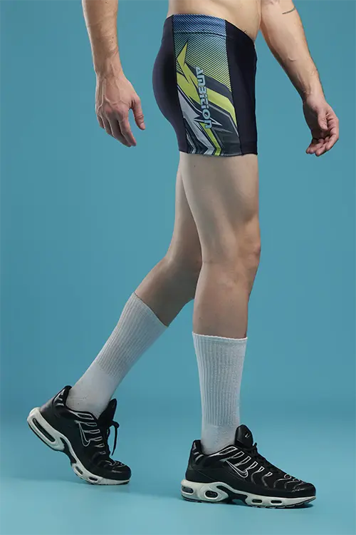 Men Graphic Compression Trunk- EC37-CT02
