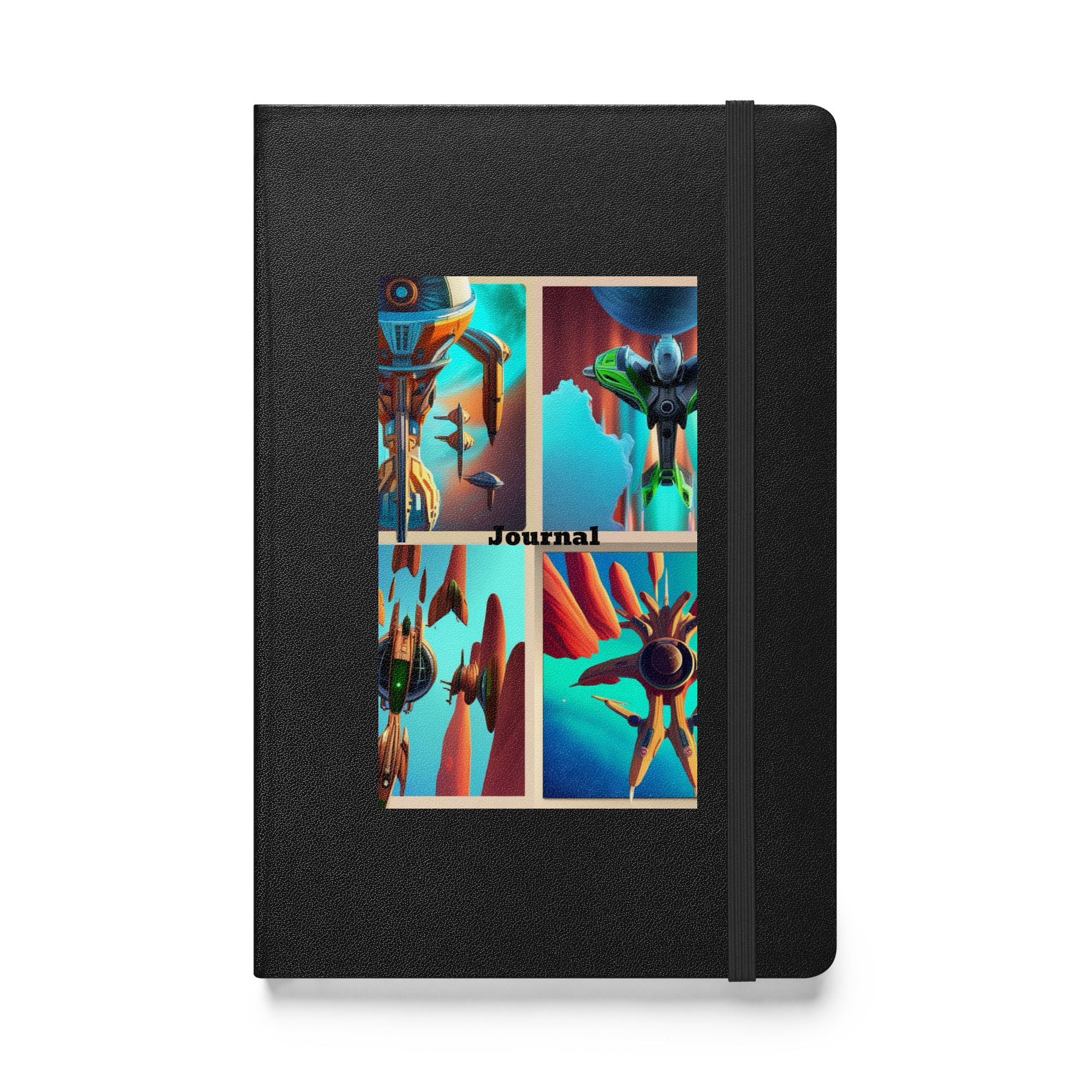 Hardcover bound notebook