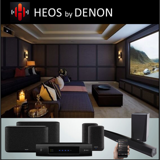 Designed by custom integration specialists for custom integration professionals, HEOS Drive HS2 is a unique 4 zone whole home audio distribution system with 8 channels of Class D amplification, all in a 2RU single chassis that features both Dolby Digital and Dolby Digital+ decoding with stereo down mixing.
The compact Denon Home 150 plays all music with the great sound you'd expect from a Denon. Pair it with another Home 150 for stereo or combine it with other HEOS Built-in products and listen to your music everywhere with multi-room audio.
The Denon Home series fills your home with superb wireless sound. The powerful Denon Home 350 with its amazing sound stage takes your music into every corner, even in large rooms. Pair it with another Home 350 for stereo or combine it with other HEOS Built-in products.
Add outstanding dimension, clarity and power to your favourite movies, music and video games with the Denon DHT-S516H soundbar and wireless subwoofer with HEOS Built-in. The Denon DHT-S516H features bi-amplified mid-woofers and tweeters with advanced DSP processing, Hi-Res audio playback support, plus a powerful wireless subwoofer.
$8,394.00
Our Price: $8,199.00
Included in this package:
1x Denon Drive HS2
2x Denon Home 150
2x Denon Home 350
1x Denon SoundBar & Sub DHT-S516H