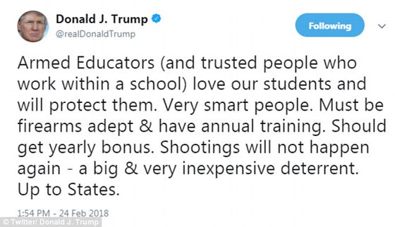 Delaware Tech discusses arming teachers following Florida shooting.