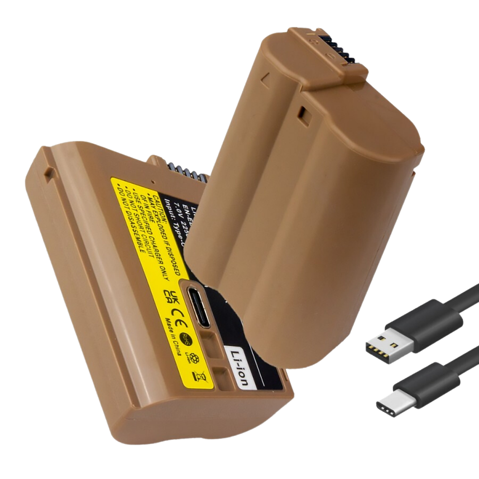 EN-EL15 Battery Baterai Batere with USB Type-C for NIKON Camera