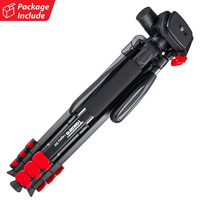 Media: LEGACY 204 Lightweight Tripod Fluid Head for Camera Smartphone - Tripod Only