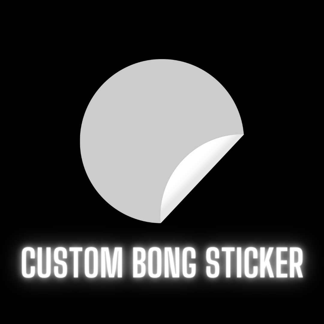 Custom bong sticker 2000 units 2x2