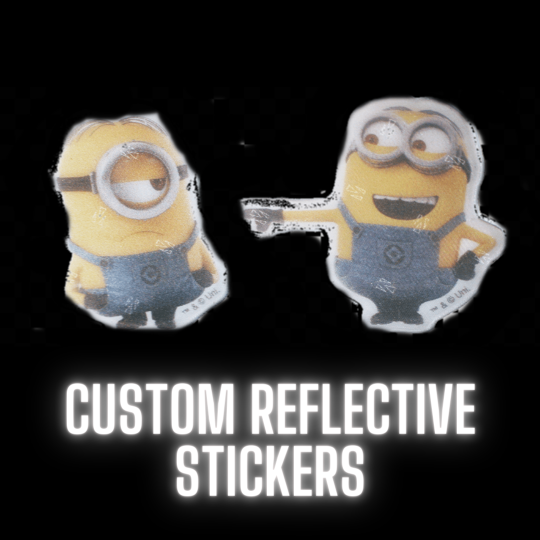 Custom Reflective Stickers 50 units 2x2