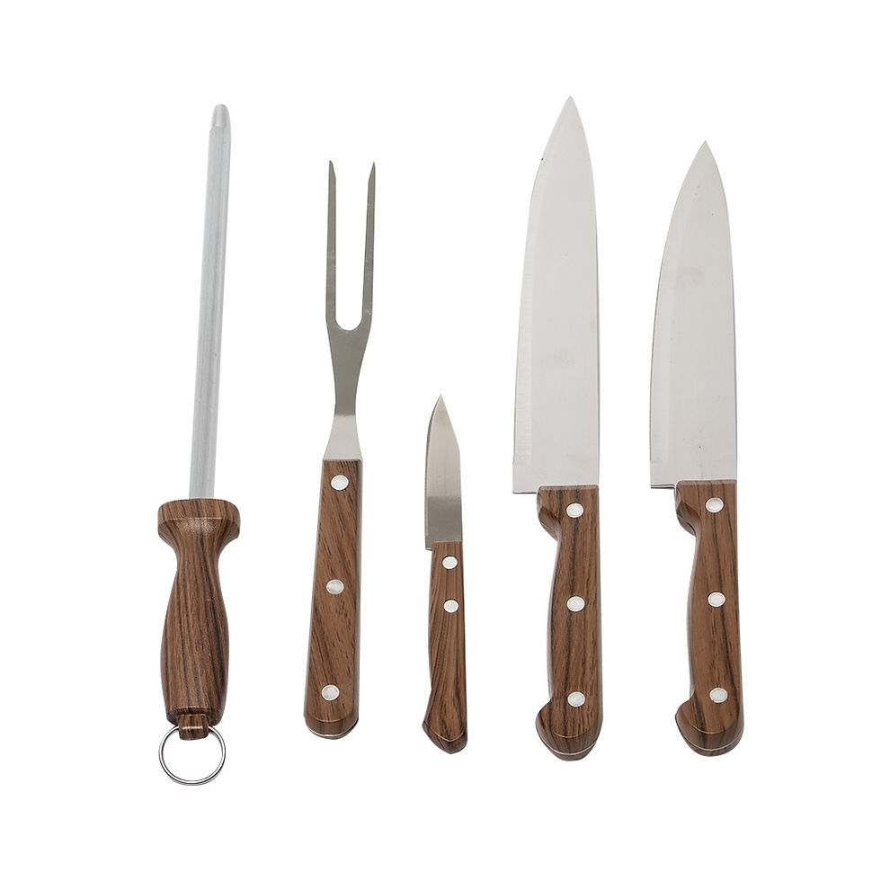 Miniatura: 08016 Kit Churrasco 5 Peças