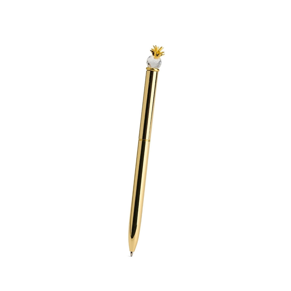Miniatura: P$15401 - Caneta Metal Abacaxi