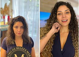 mega hair cabelo cacheado