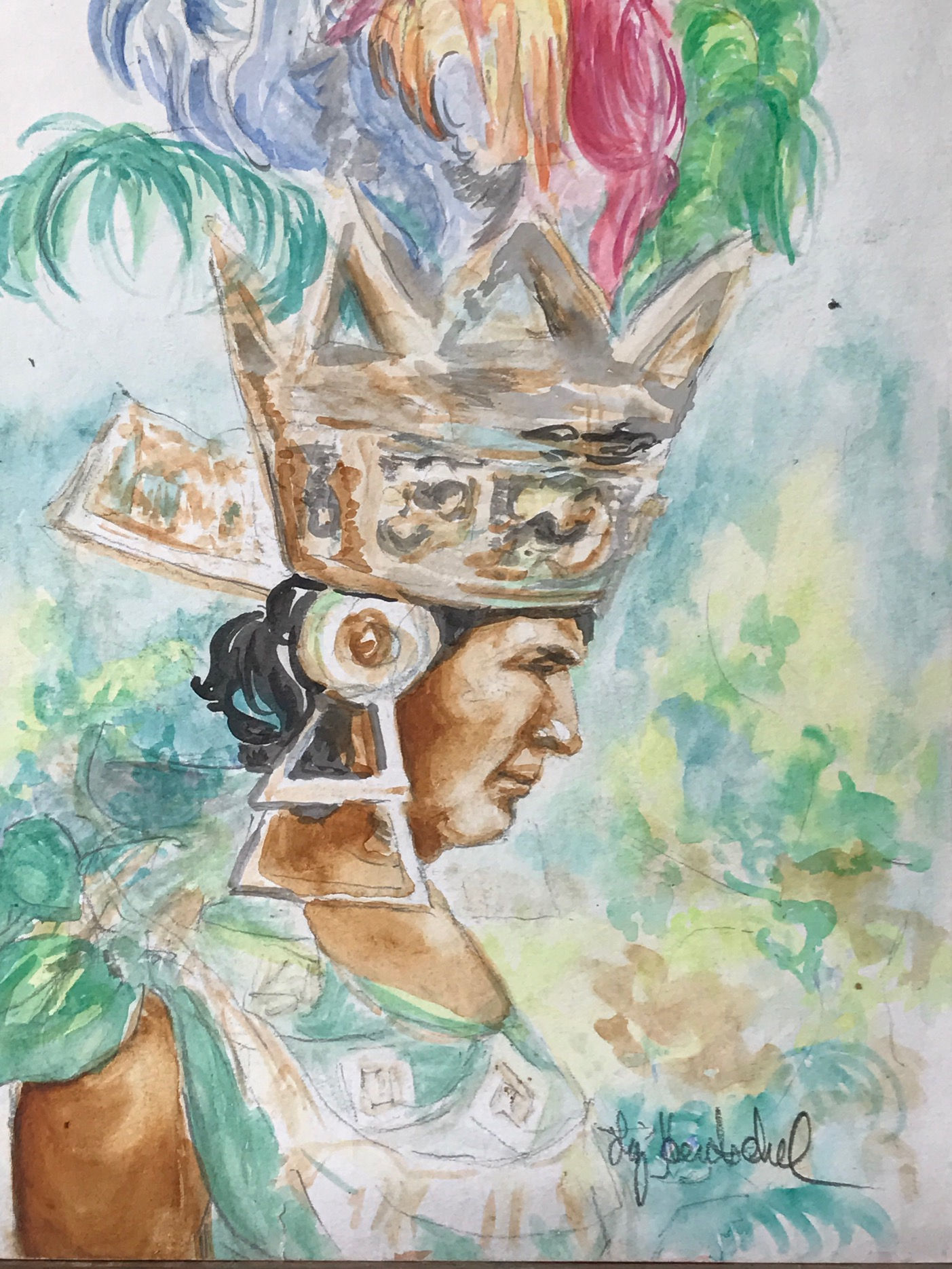 Maco as "El Tepozteco"