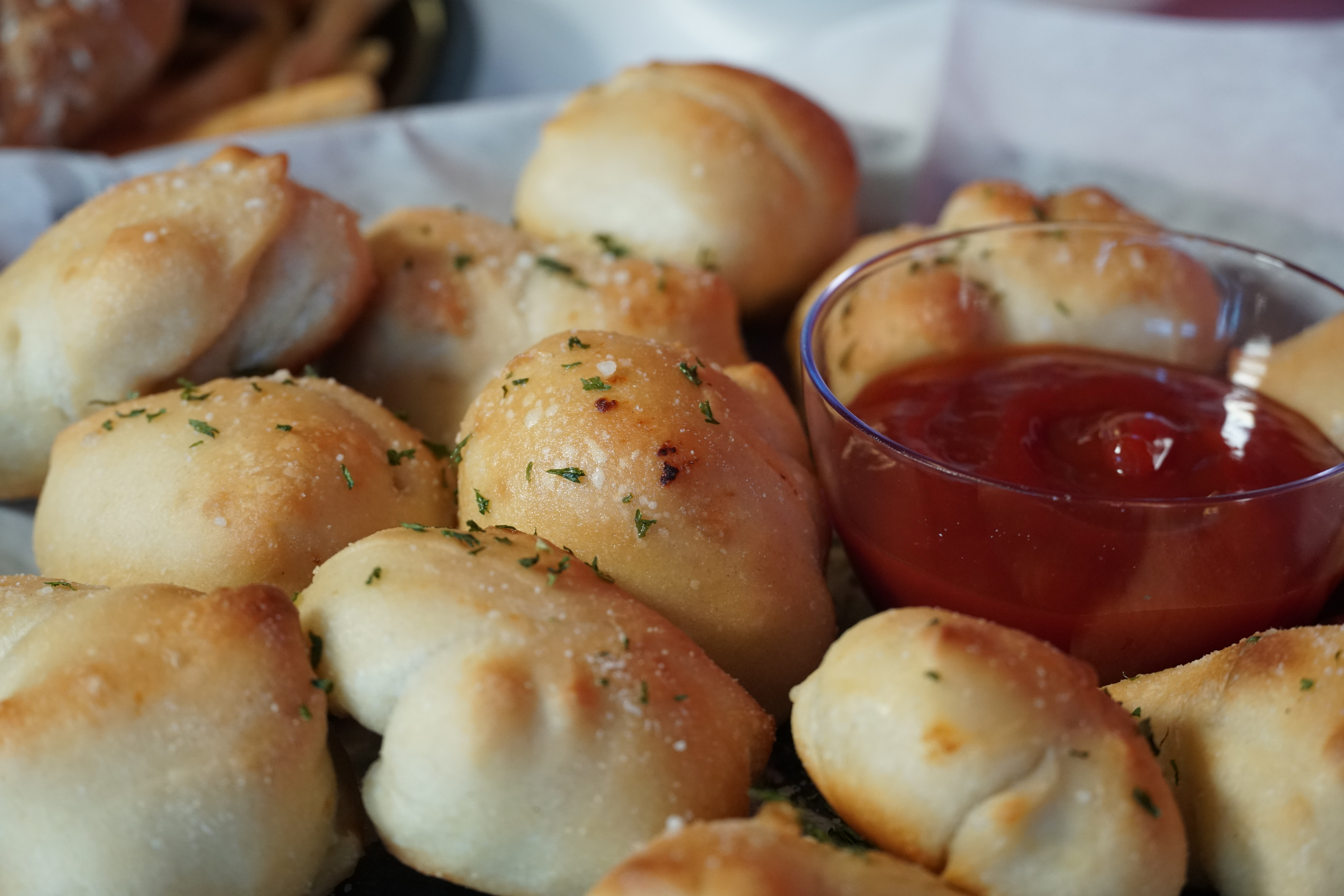 Arranged Food and Objects