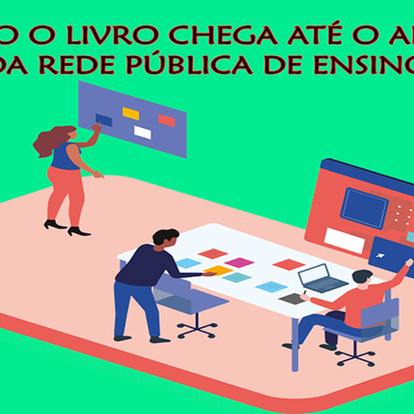 como o livro didático chega até o aluno