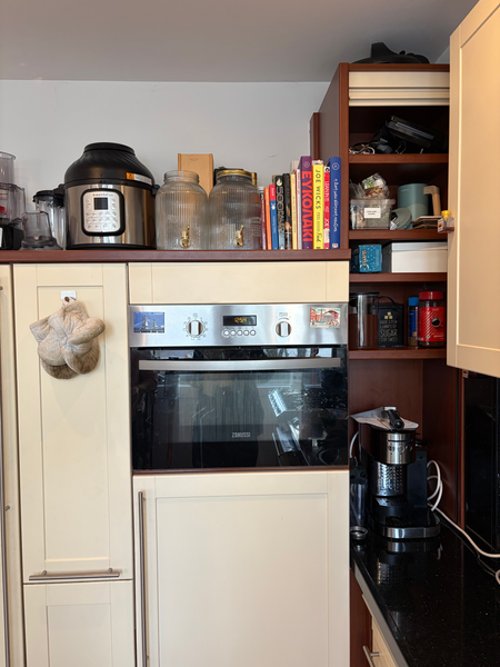 organized kitchen cupboards