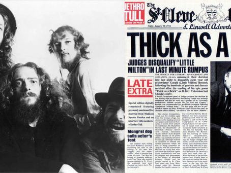Thick as a Brick՝ Ալբոմների կոնցեպտուալ շապիկներ և տեսողական արվեստ 