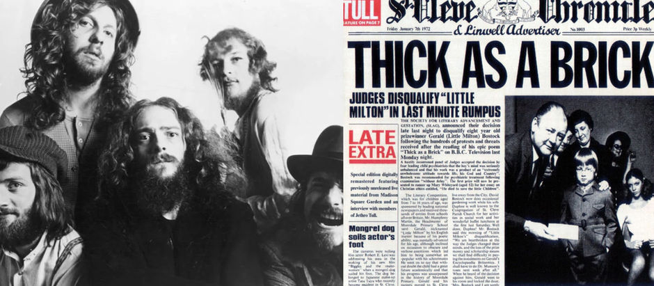 Thick as a Brick՝ Ալբոմների կոնցեպտուալ շապիկներ և տեսողական արվեստ