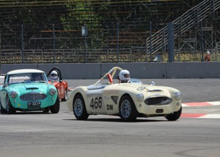 The first lap.
