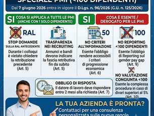 Trasparenza Salariale: cosa cambia davvero per le PMI con meno di 100 dipendenti?