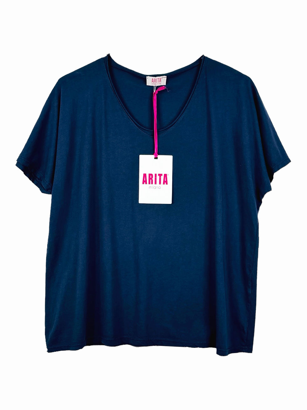 Thumbnail: Raw cut cotton t-shirt
