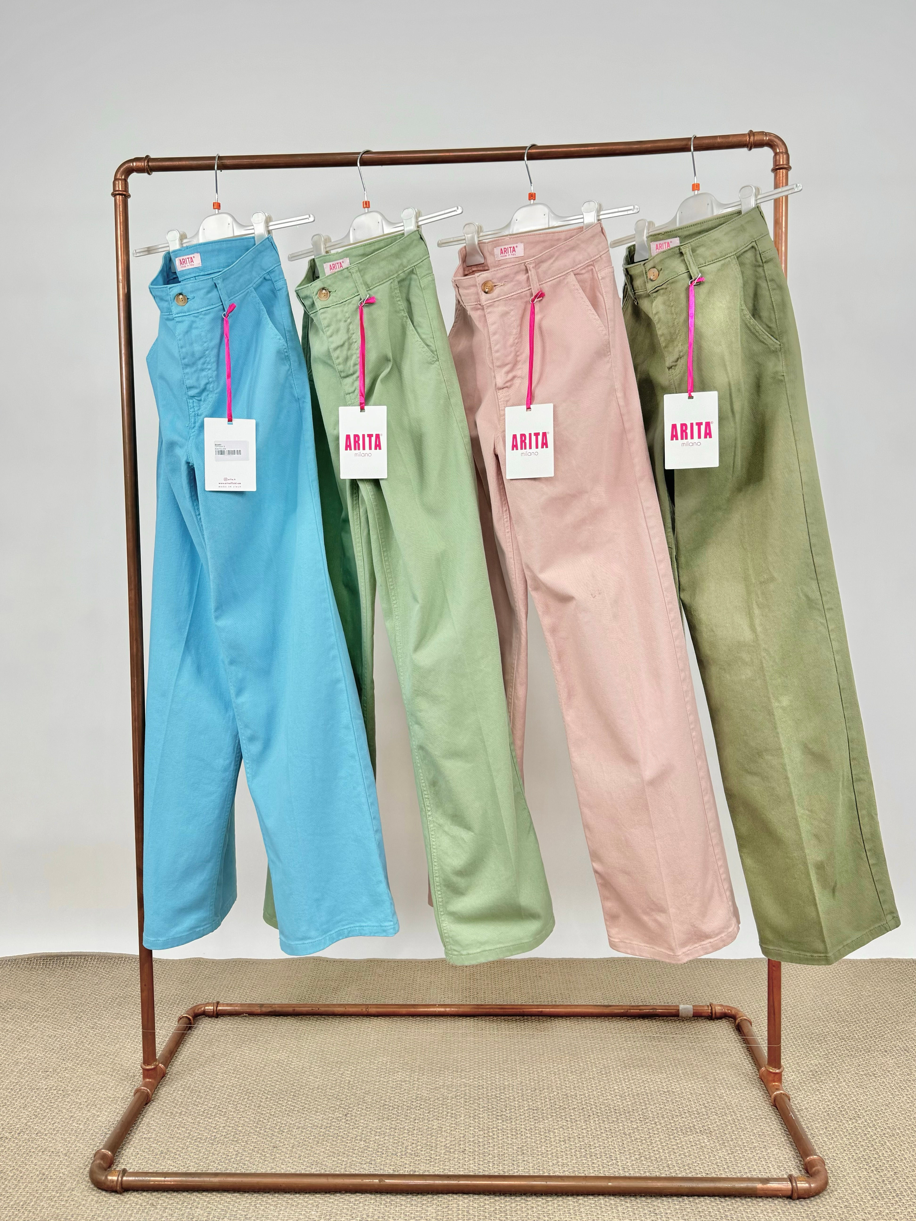 Long palazzo trousers