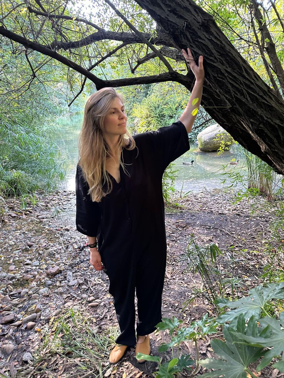 Miniatura: Jumpsuit snake negro