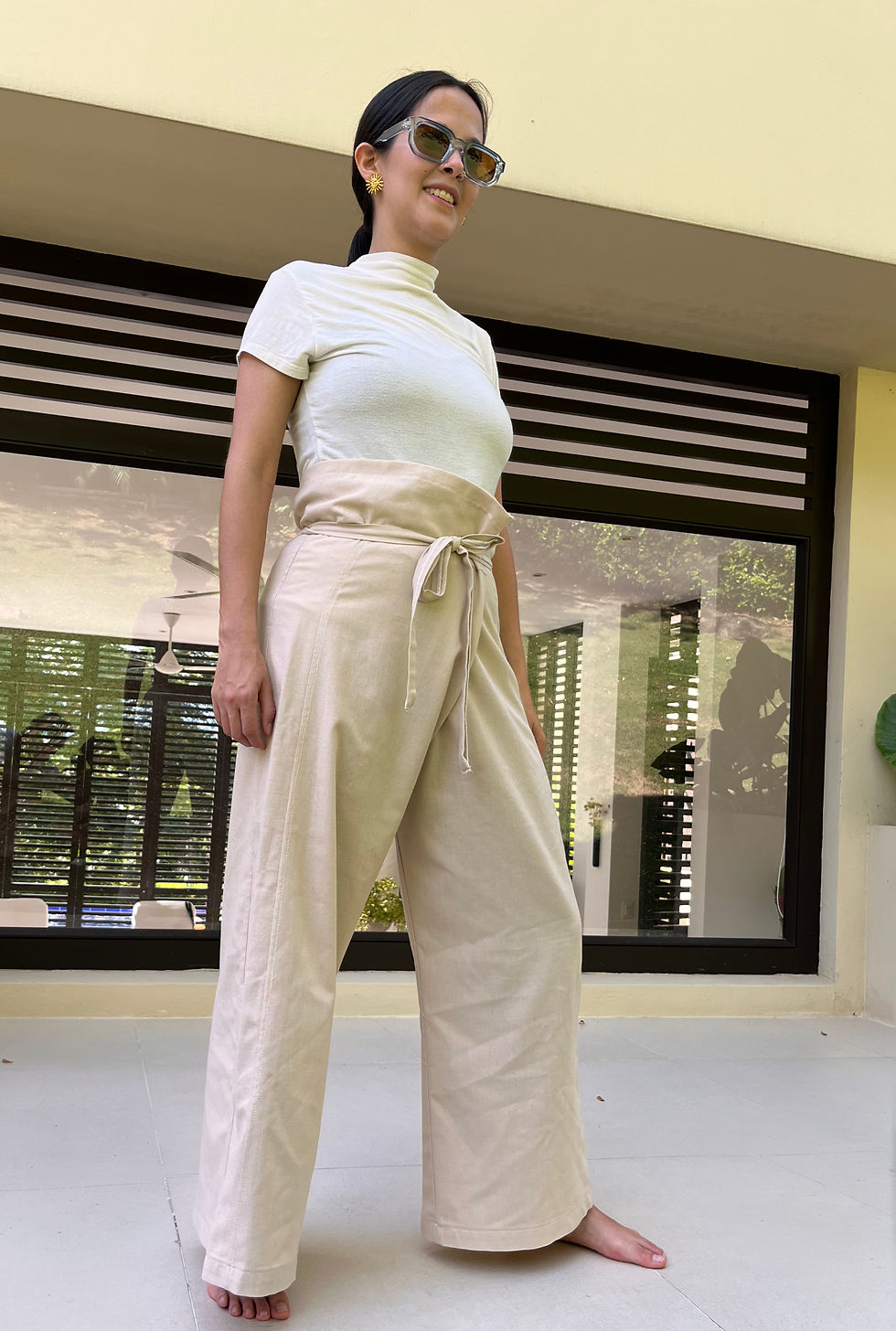 Miniatura: Pantalón Thai beige