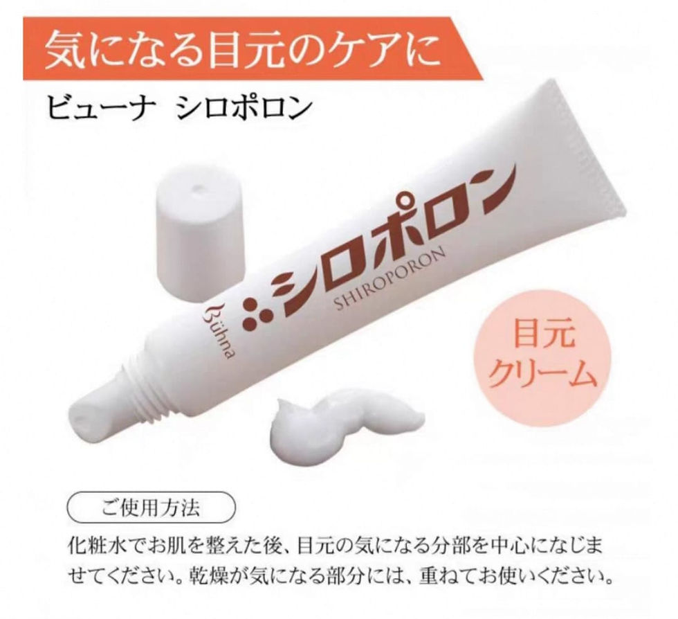 日本製 Buhna 眼周去角質粒護理霜11g