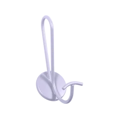 FERMOBE PATÈRE ACROBATE_GRIS_ARGILE_GUIMAUVE