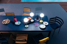 RIBAMBELLE TABLE 3 ALLONGES 149_299 X 100 CM BLEU ABYSSE