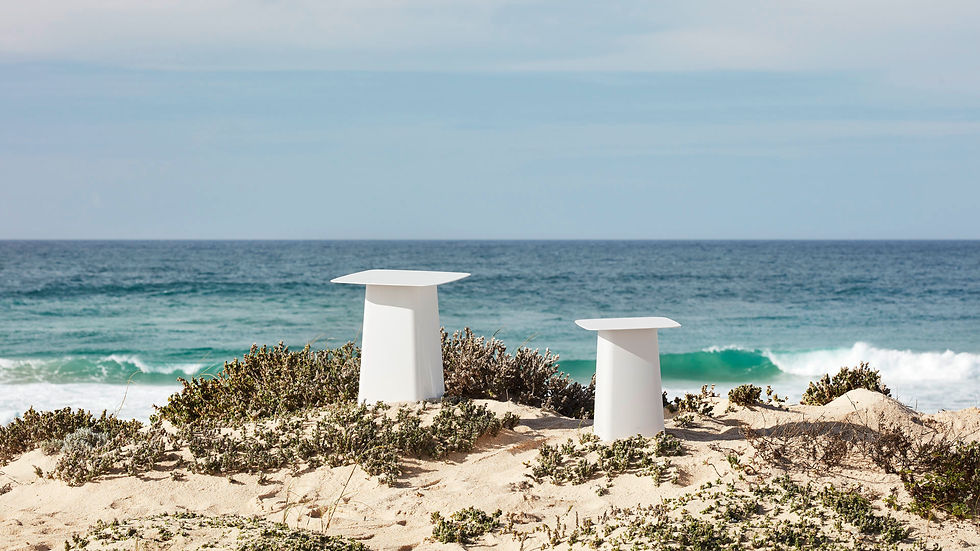 Vitra Metal Side Tables Outdoor
