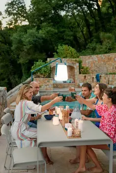 FERMOB LOT DE 3 LAMPES BAMBOO H.12 CM_