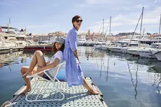 FERMOB SIXTIES FAUTEUIL BLANC COTON