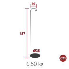 FERMOB_BALAD_PIED_SIMPLE_DIMENSIONS