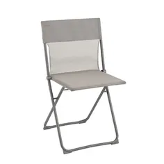CHAISE PLIANTE LAFUMA BALCONY Iso Gris Terre-Titane