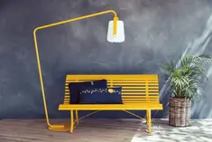 FERMOB LOT DE 3 LAMPES BAMBOO H.12 CM_MIEL