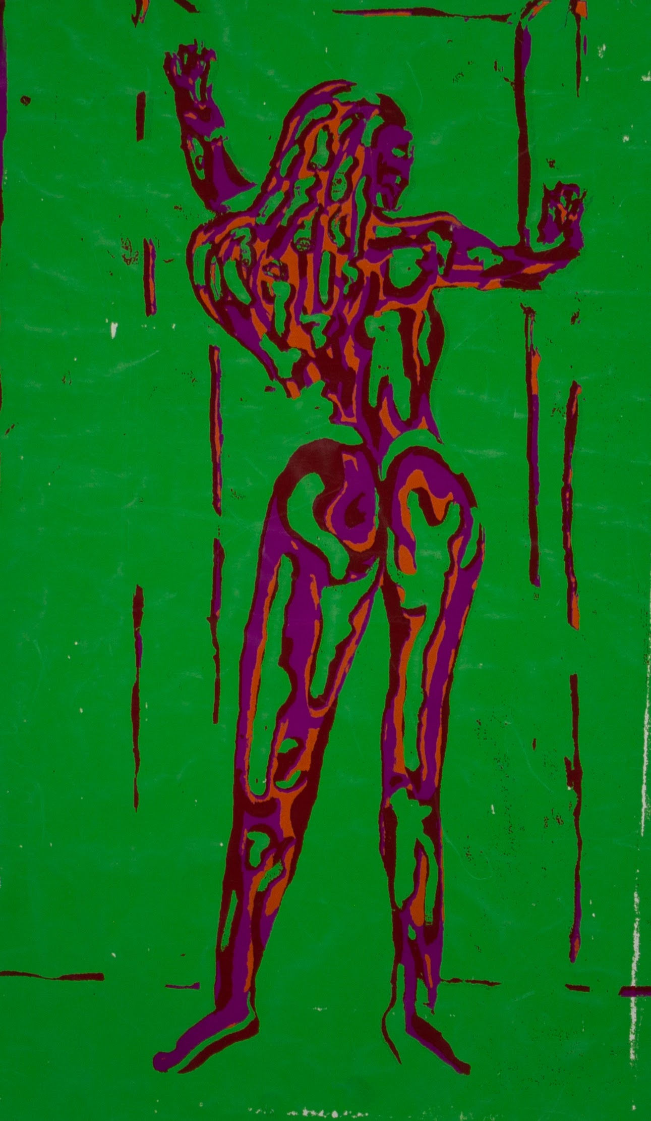 Green Room Silk Screen