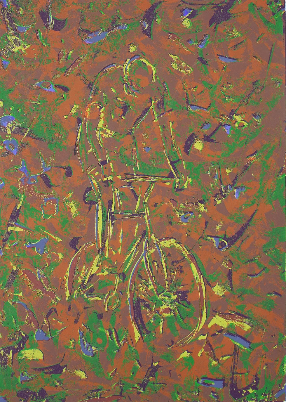 Out Of The Forest Silk Screen