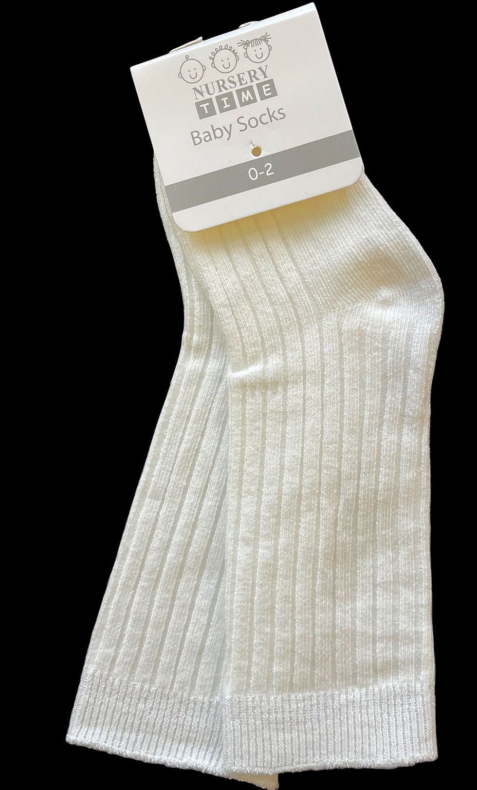 Thumbnail: Baby Boy Socks Long Knee High Spanish Smart Ribbed White Blue Taupe